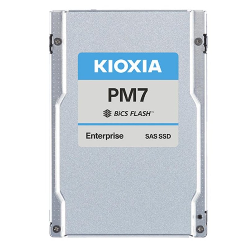 kioxia Disque Dur Kioxia PM7-R 1,92 To SSD 2,5 SAS 22,5 Gbit s avec chiffrement matériel