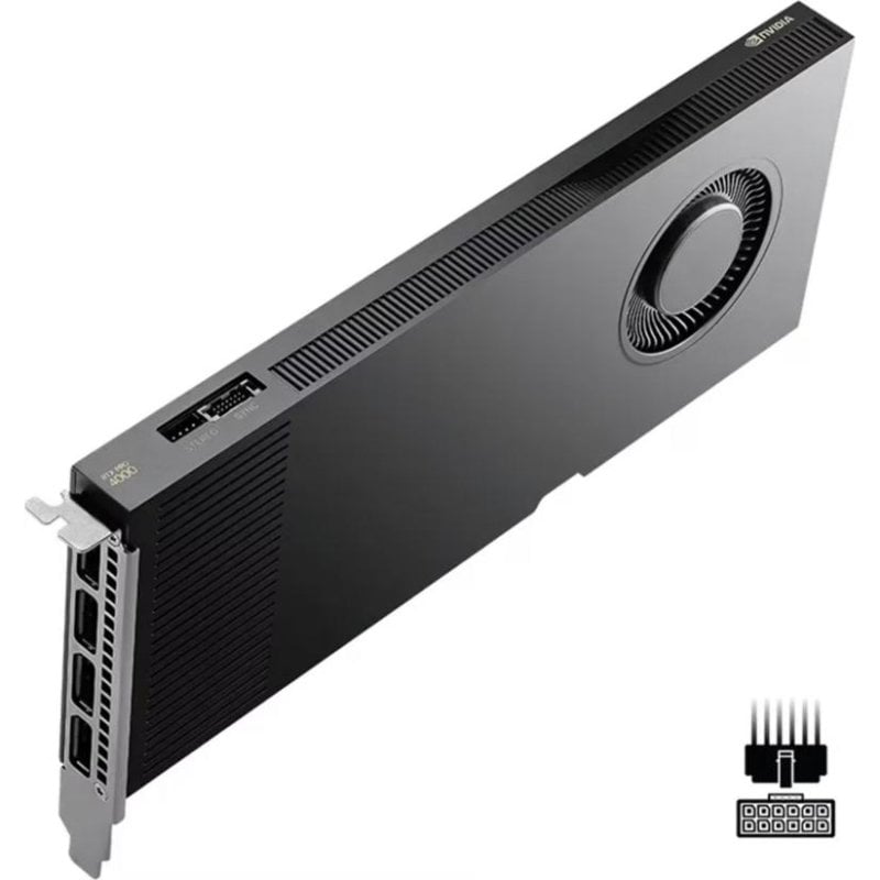 Nvidia Carte Graphique NVIDIA RTX PRO 4000 SFF Blackwell 24GB GDDR7