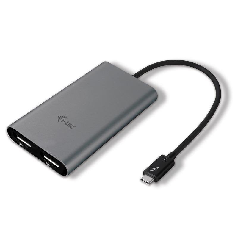 i-tec Adaptateur graphique i-tec TB3DUAL4KDP Thunderbolt 3 Dual DisplayPort 5K 4K