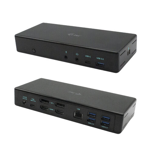 i-tec USB-C Quattro Display Docking Station avec Power Delivery 85 W