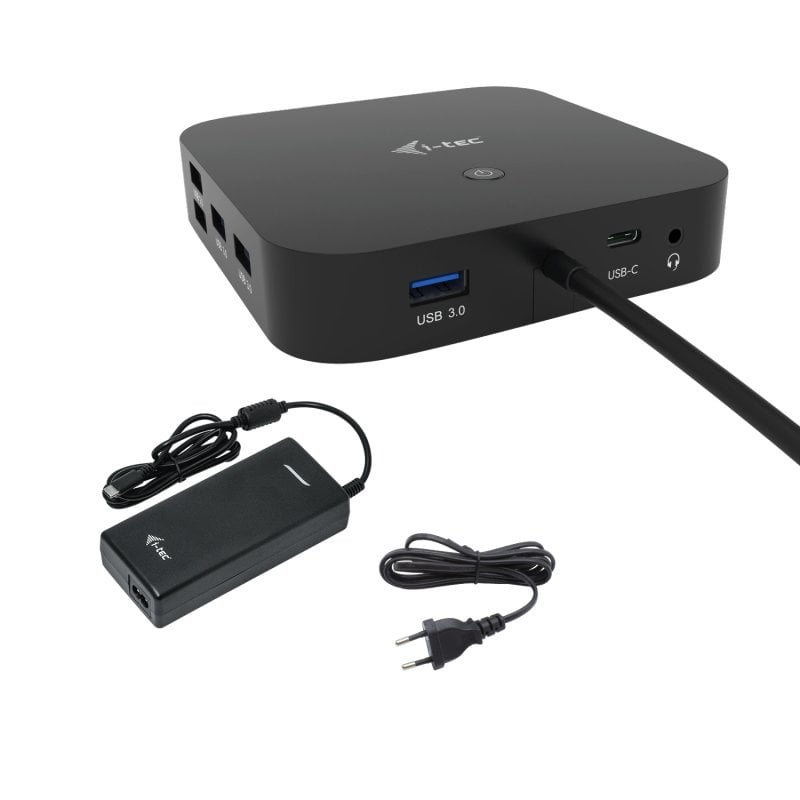 i-tec Station d'accueil I-Tec USB-C HDMI DP Power Delivery 100 W Chargeur universel 100 W