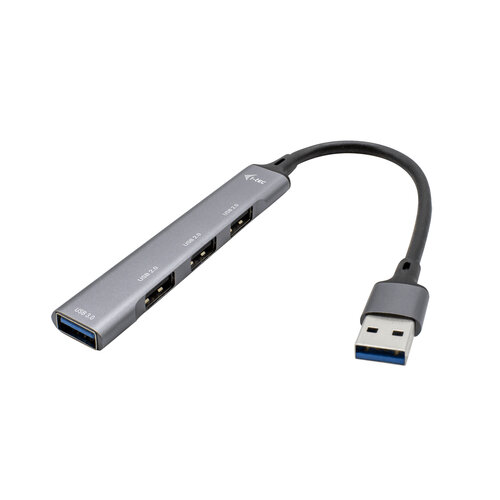 i-tec I-TEC USB 3.0 Metal HUB 1x USB 3.0 3x USB 2.0 with