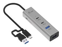 I-Tec i-Tec - concentrateur (hub) - charge universelle, metal - 4 ports