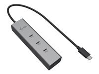 i-tec Hub I-Tec 5 ports 10 Gbps modèle Metal USB-C charge rapide vidéo 8K