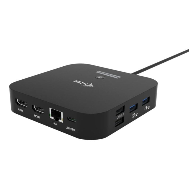 i-tec Station d'accueil I-Tec USB-C Dual HDMI alimentation 100 W Ethernet 10 Gbit s