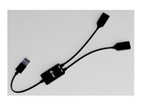 I-Tec i-Tec - concentrateur (hub) - cable USB-A - 2 ports