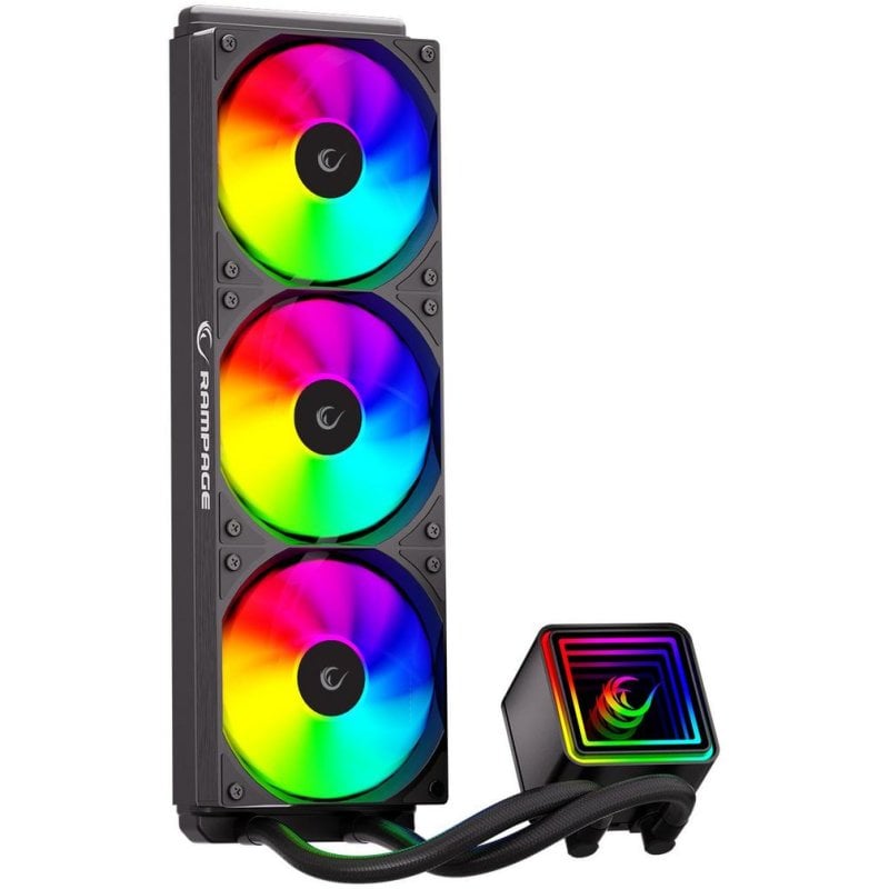 rampage Refrigeration Liquide Rampage INFINITE V360 360 mm 3 Ventilateurs ARGB