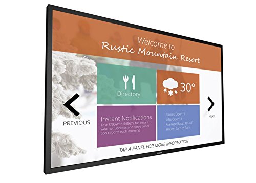 Philips Signage Solutions 43BDL4051T - Classe 43 (42.5 visualisable) écran LED - signalisation numérique - avec écran Tactile - 1080p (Full HD) 1920 x 1080