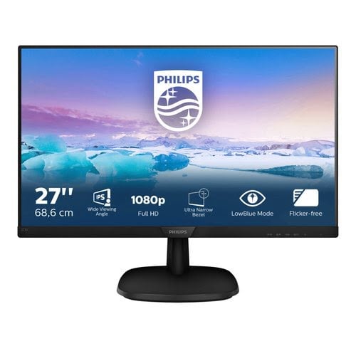 Moniteur PHILIPS 27P Design Ips HDMI Black
