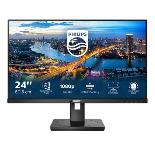 PHILIPS B Line 243B1 Ecran LED 24 23 8 visualisable 1920 x 1080 Full HD 1080p @ 75 Hz
