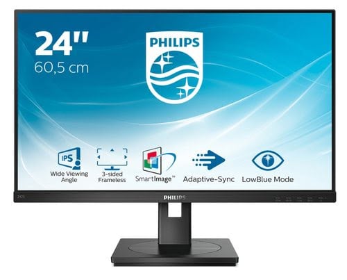 Philips S Line 242S1AE 00 24 23 IPS 4ms FHD DVI HDMI HP 75Hz
