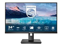 Philips Philips S Line 243S1 00 écran plat de PC 60,5 cm (23.8 ) 1920 x 1080 pixels Full HD LCD Black