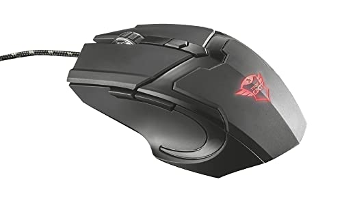 Trust Gaming GXT 101 Souris Gamer, 600-4800 dpi, 6 Boutons - Noir