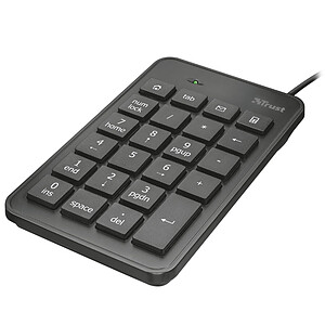 Trust Trust 22221 clavier numA�rique PC portable de bureau USB Black