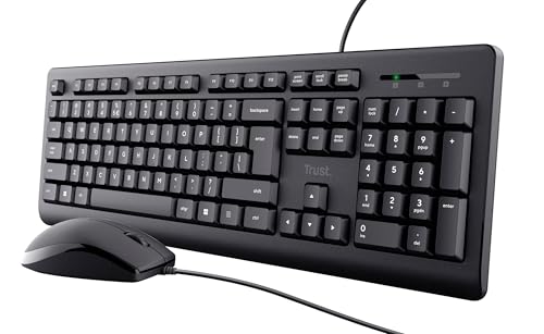Trust Primo Clavier Souris Set Belge AZERTY