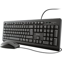 Trust TKM 250 Clavier Souris Noir Filaire
