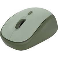 Trust Yvi Souris sans Fil Silencieuse avec Conception Durable, 800-1600 DPI, pour Gauchers et Droitiers, Récepteur USB Stockable, Mouse Compacte pour PC, Ordinateur Portable, Mac - Vert