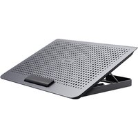 Trust Exto Support de Refroidissement pour Ordinateur Portable, Hauteur Réglable, avec Un Ventilateur, Fabriquée à Partir de Matériaux Recyclés, Stand pour Notebook, Macbook, HP, Lenovo, Dell