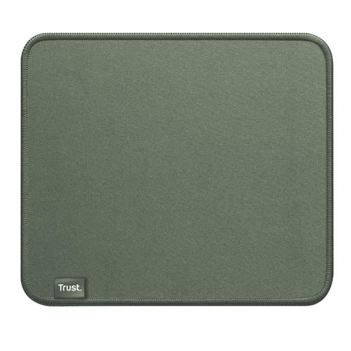 Trust Boye Tapis de Souris Conception Durable Materiaux Recycles Base Antiderapante 250 × 210 × 3 mm Lavable en Machine - Green