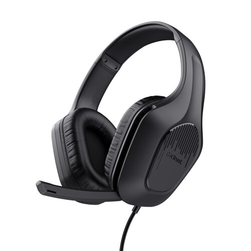 Trust Trust GXT 415B Zirox Casque de jeu multiplateforme Black
