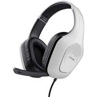 Trust Gaming GXT 415PS Zirox Casque Gaming Leger pour Playstation 5 avec Transducteurs 50 mm Audio Jack 3 5 mm Cable de 12 m Casque PS5 Gamer Filaire Over Ear avec Micro White
