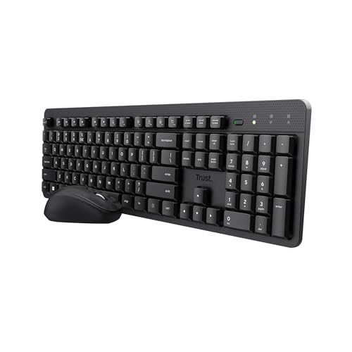 Trust ODY II Clavier et Souris QWERTY néerlandais sans Fil
