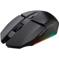 Trust Gaming GXT 110 Felox Souris Gamer sans Fil Rechargeable 80 Heures d autonomie 800 4800 PPP Eclairage LED Multicolore 6 Boutons Souris Gaming pour PC Ordinateur Windows a Black
