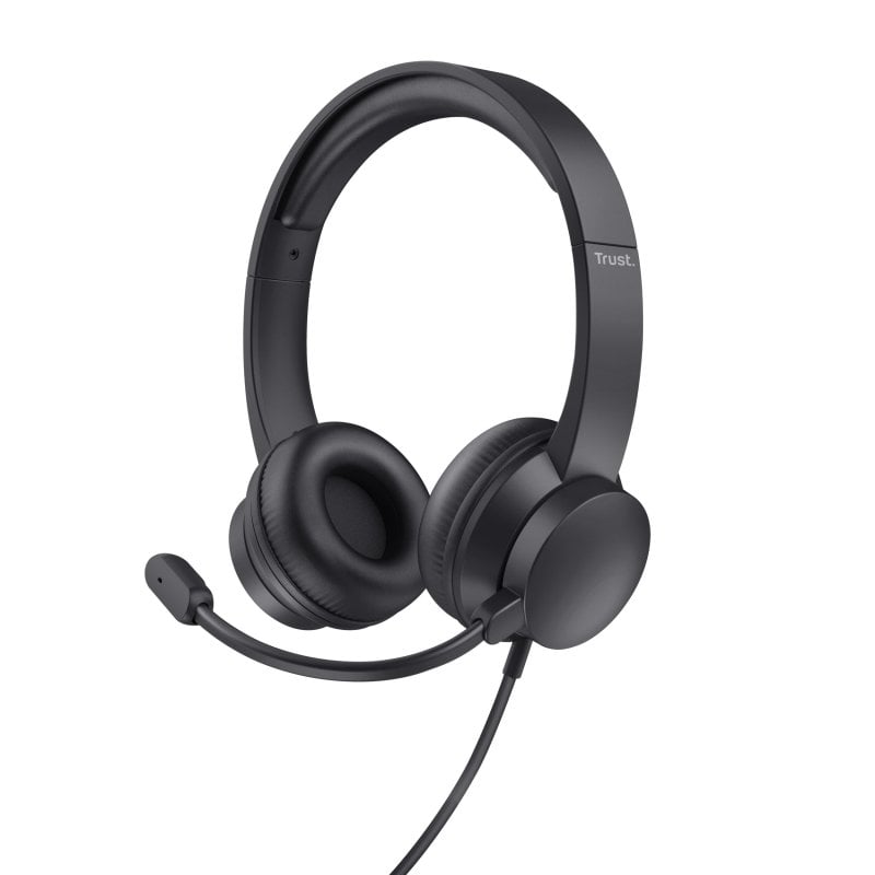 Trust Trust Ayda Casque avec microphone Black