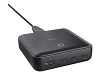 Trust Trust Maxo adaptateur secteur - 3 x USB-C, USB - 100 Watt