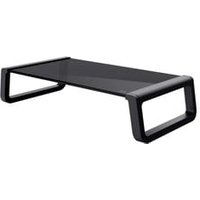 Trust SUPPORT DE TABLE POUR 1 ÉCRANS TRUST MONTA 25271 POUR 1 ÉCRANS 50x20cm ÉCRANS EN VERRE TREMPÉ Max. 10Kg COULEUR NOIRE
