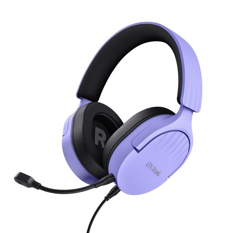 Trust Trust GXT 489P FAYZO Casque Avec fil Arceau Jouer Black, Purple