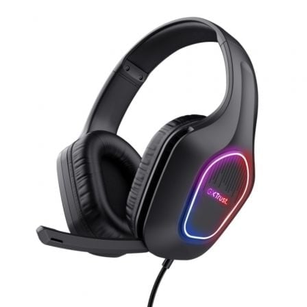 Trust Casque de jeu filaire Trust 3,5 mm USB avec microphone et lumières LED