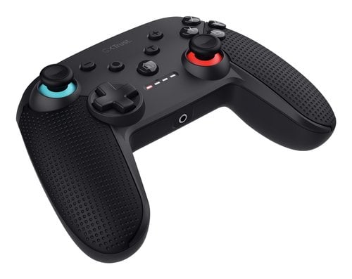 Trust Manette sans fil Trust Switch, contrôle des mouvements, vibrations, Bluetooth, autonomie de 15 h, Black