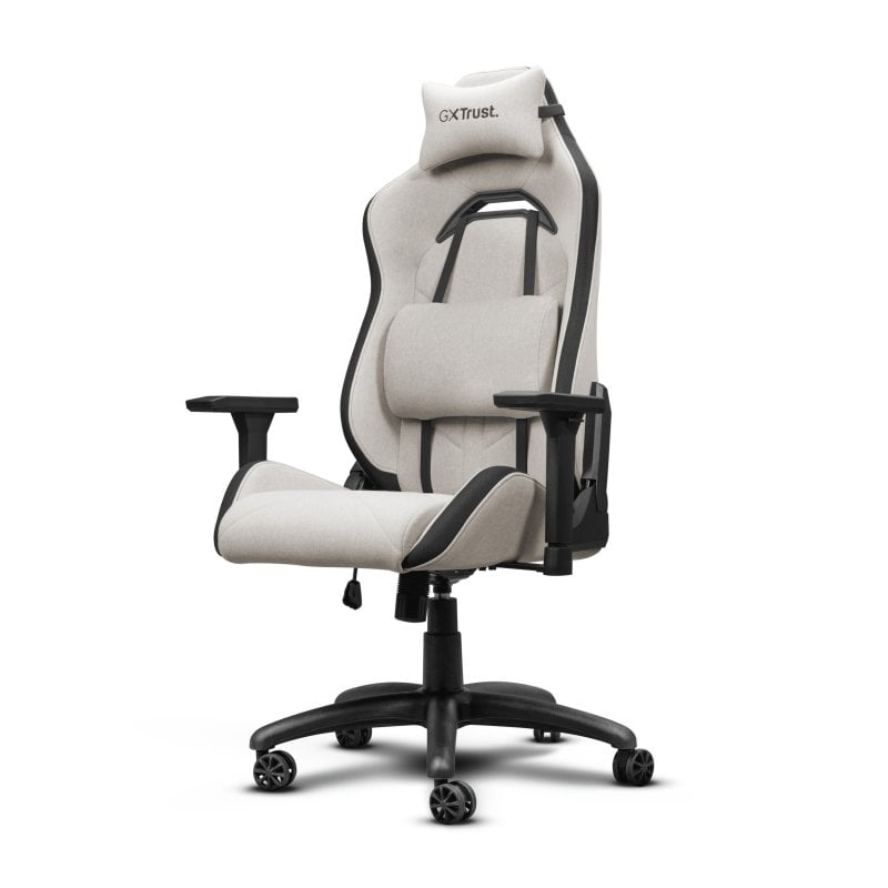 Trust Chaise gaming Trust GXT723 Ruya Fabric beige ergonomique réglable 150 kg