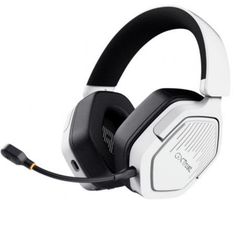 Trust Casque Trust GXT 493PS Carus sans fil Bluetooth Gaming avec micro White
