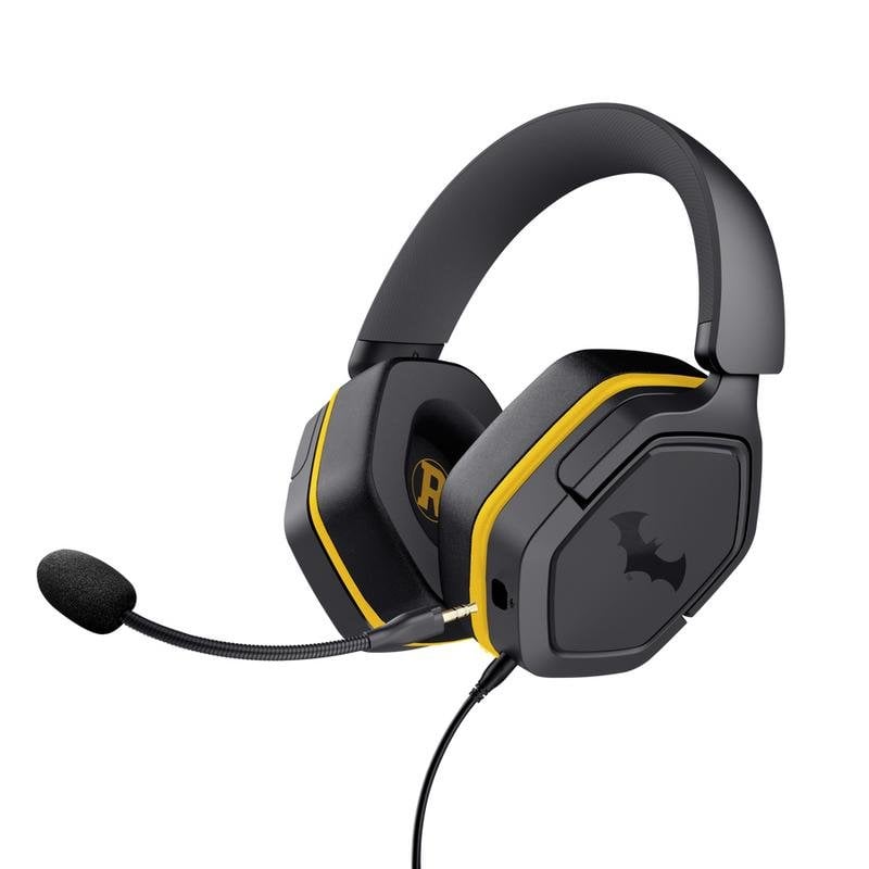 Logitech Auriculaires Logitech GXT 492BM Carus filaires Gaming Micro Pliable Isolation Black Yellow