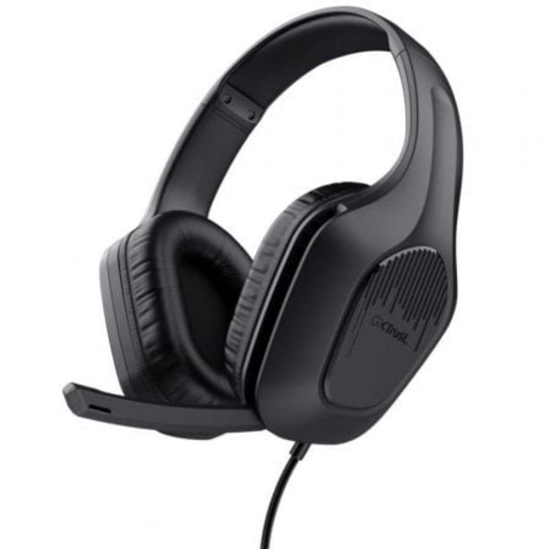 Trust Casque Trust GXT 417 Zirox filaire Jack 3,5 mm Gaming avec micro Black