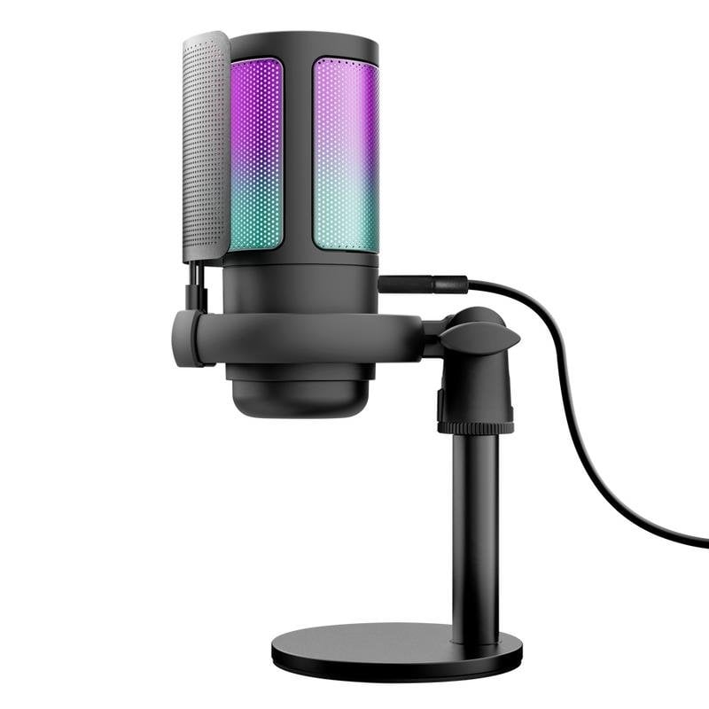 Trust Microphone Trust GXT 238 Auron USB cardioïde avec éclairage RGB et filtre antipop