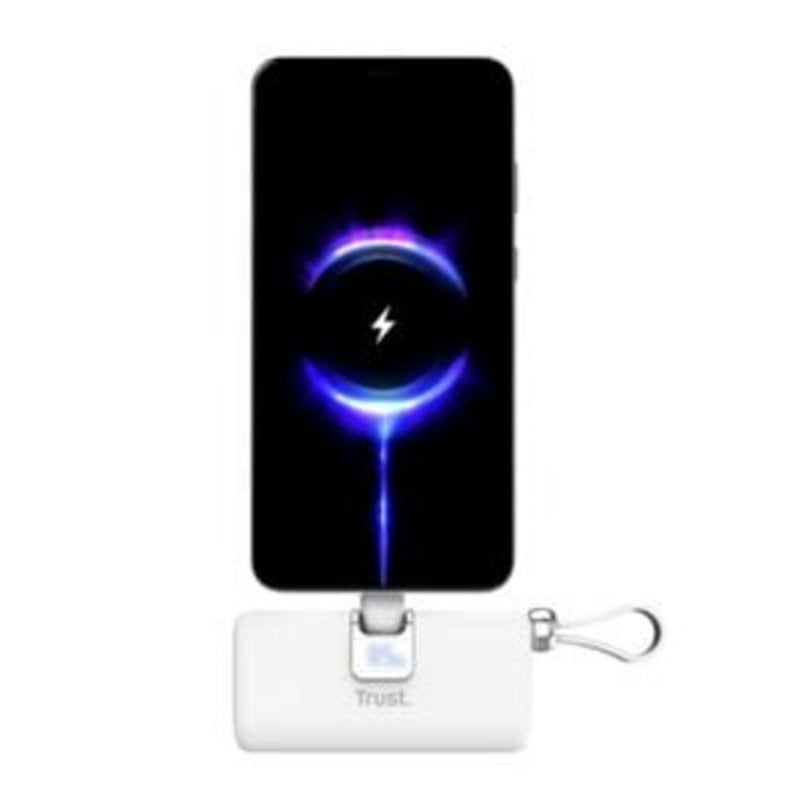 Trust Batterie externe Trust Pacto 5000 mAh USB-C PD 20W White