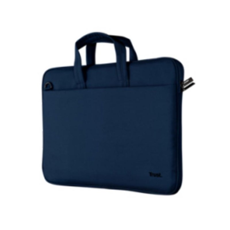 Trust Sacoche Trust Bologna pour PC Portable 14 Bleue Matière Recyclée
