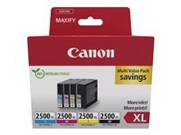 Canon Multipack Noir Couleurs*3 - PGI-2500XL BK C M Y