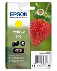 Epson Fraise Singlepack Yellow 29 Encre Claria Home
