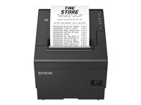 Epson Imprimante thermique USB Ethernet Epson TM-T88VII Black avec coupe automatique