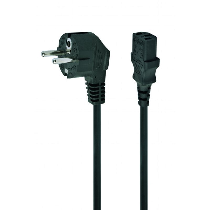 Gembird PC-186-VDE-3M Câble d'Alimentation Schuko vers C13 3m Black