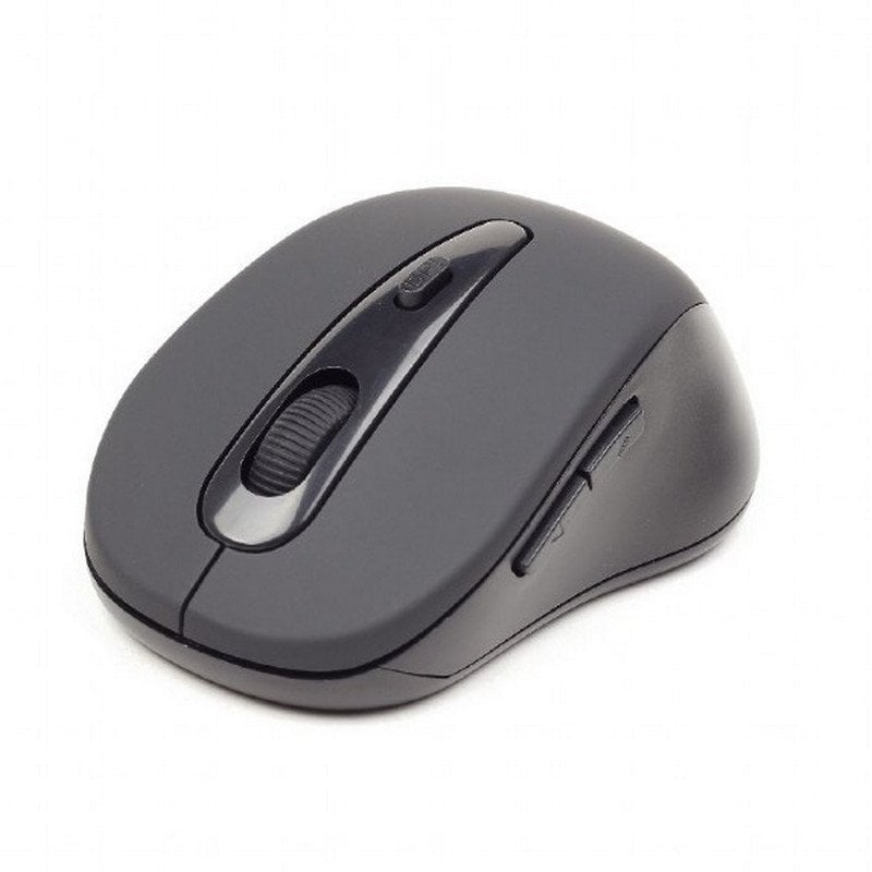 Gembird Gembird MUSWB2 Ratón Óptico Inalámbrico 1600DPI Negro Grey