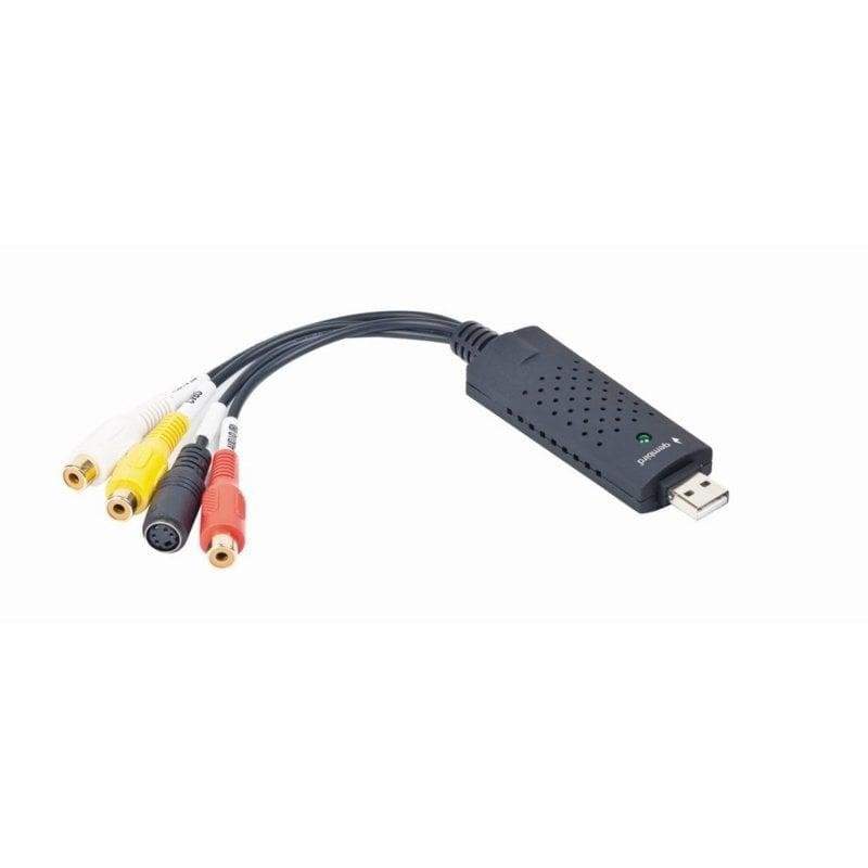 Gembird UVG-002 Captureur Vidéo USB 3.2 Gen 1 720 x 576 Pixels NTSC