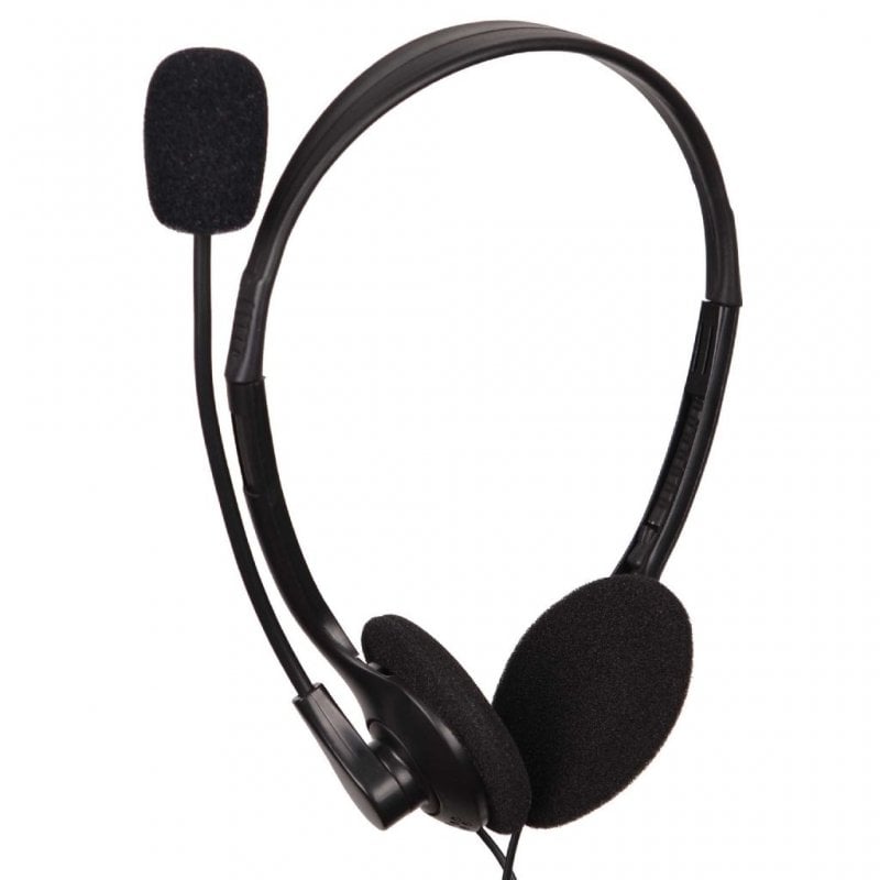 Gembird Gembird MHS-123 écouteur casque Avec fil Arceau Appels Musique Black