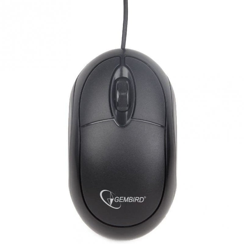 Gembird MUS-U-01 souris Ambidextre USB Type-A Optique 1000 DPI