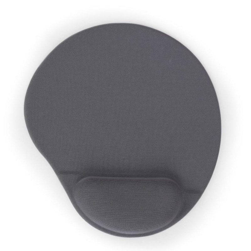 Gembird Alfombrilla Gembird MP-GEL-GR Grey Monocromo con Reposamuñeca de Gel