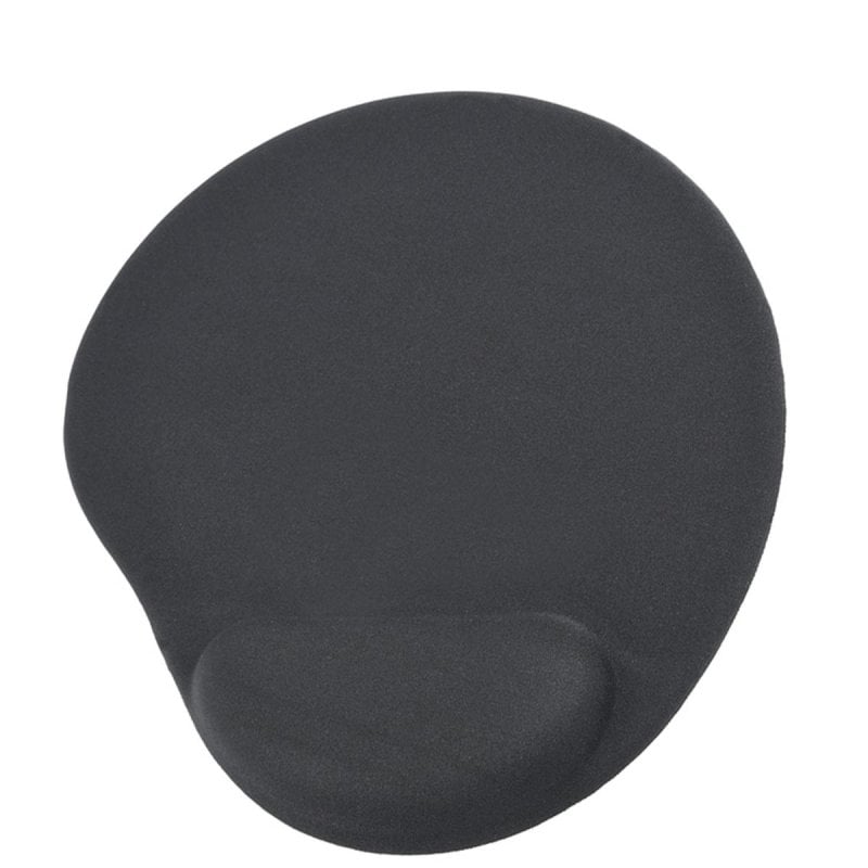 Gembird Tapis de souris Gembird MP-GEL-BLACK gel ergonomique Black antidérapant